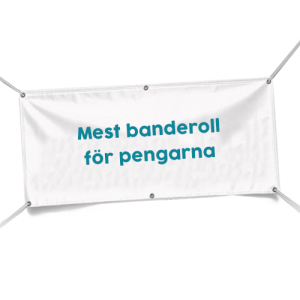 Mest banderoll för pengarna